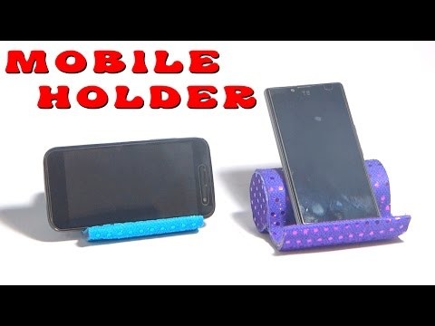 DIY Crafts - How to Make Mobile Holder