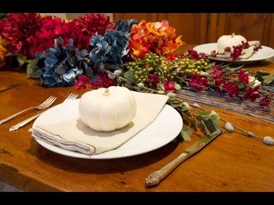 DIY Fall Tablescape Inspired by Anthropologie