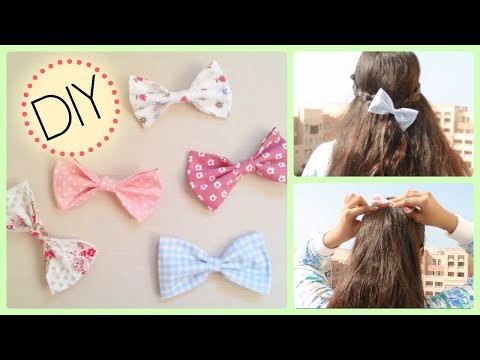 DIY No Sew Hair Bows! + Ways I wear my Bows