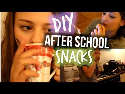 DIY Quick & Easy After School Snacks #2: Cookie dough bites, Oreo cheesecake in a mug and more!