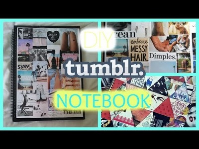 DIY Tumblr Inspired Notebook