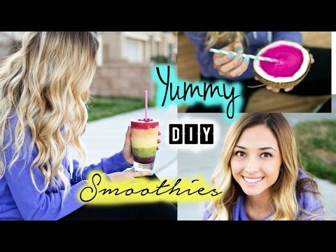 Easy & Yummy DIY Smoothies