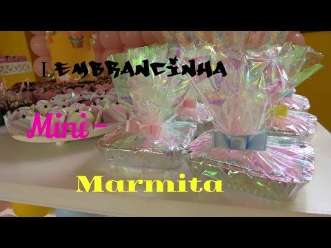 DIY |  Lembrancinhas  Mini-Marmita