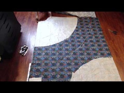 DIY Maxi Circle Skirt | Cutting Your Pattern