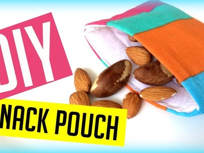 DIY Reusable Snack Pouch ♡ Back to School | ItzaMeylin