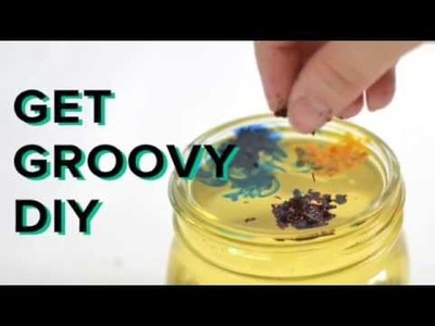 DIY Video: How To Tie Dye Candles