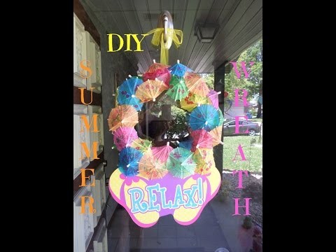 Dollar Tree DIY Summer Wreath