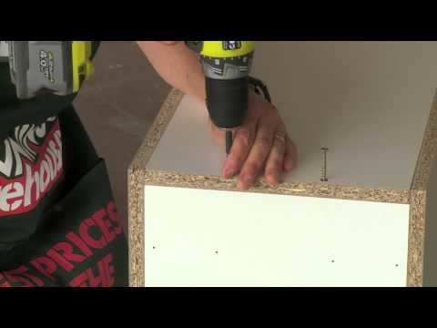How To Assemble A Base Cabinet - DIY At Bunnings