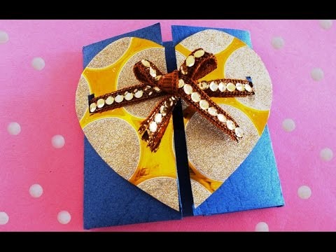 How to Make Chocolate Gift Box in 5 Mins! | DIY Gift Ideas | Paper Boxes
