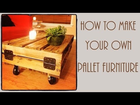 How To Make Pallet Furniture | DIY Instructions