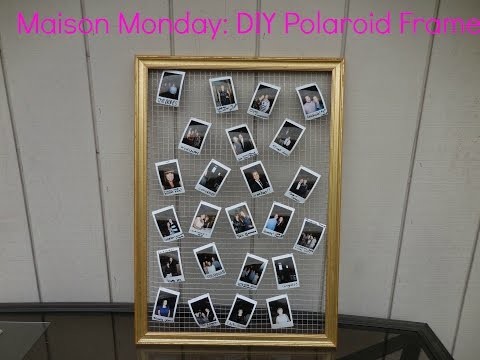 Maison Monday DIY Polaroid Frame