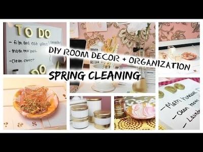 Spring Cleaning: DIY Room Decor.Organization