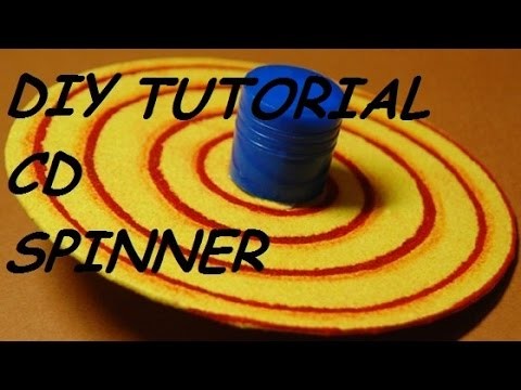 TheCRAFTER - How to make CD SPINNERS I DIY CRAFT