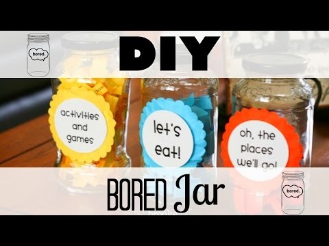 DIY Bored Jar