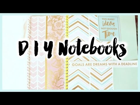 DIY Notebooks Back to School | Grace Go