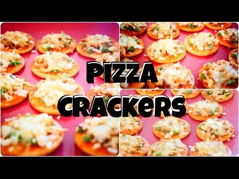 DIY| Pizza Crackers Snack