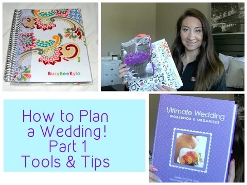 How to Plan a Wedding| DIY Planning Book| Episode 1- Tools & Tips