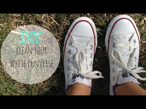DIY Clean Your White Converse