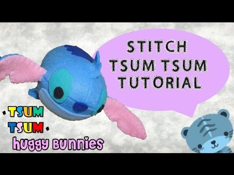DIY Disney Stitch Tsum Tsum Plushie ╏ Huggy Bunnies