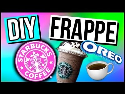 DIY Starbucks Oreo Frappuccino!!!!! | CartneyBreanne