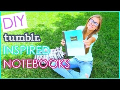 DIY Tumblr Inspired Notebooks