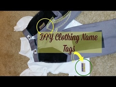 How to Make DIY Clothing Labels