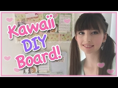 Kawaii DIY Bulletin Board [Back to School] with Rilakkuma!