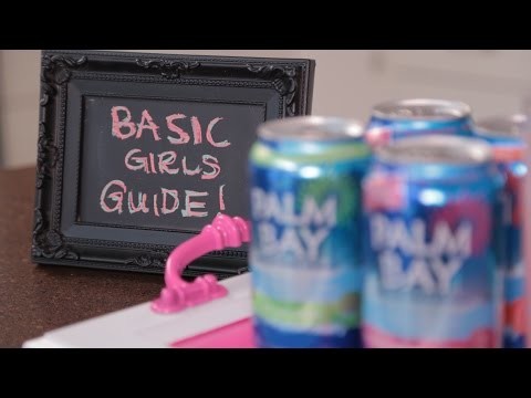 Basic Girls' Guide | Party Guide to Girls' Night In | DIY Drink Tray