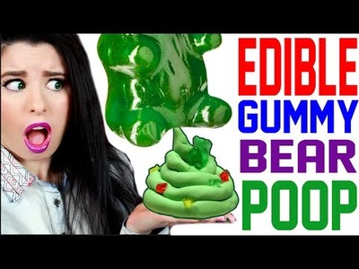 DIY Edible Gummy Bear Poop! | EAT Gummy Bear POO! | How To Make DELICIOUS Gummy Poop!
