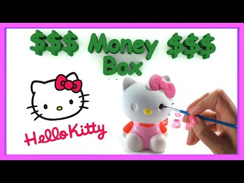 DIY Hello Kitty - Create your own Money Box