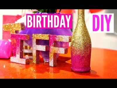 DIY Room Decor For Cheap! Simple and Cute Birthday Decoration!