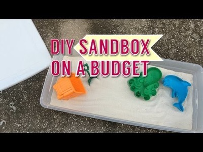DIY Sandbox on a Budget