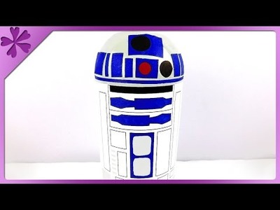 DIY Star Wars R2D2 piggy bank (ENG Subtitles) - Speed up #178