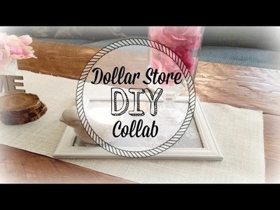Dollar Store DIY Collab | Decorative Tray