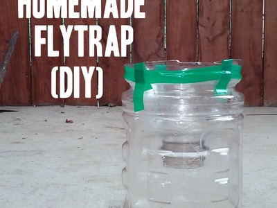 Easy Homemade Fly & Wasp Trap.  DIY, How To