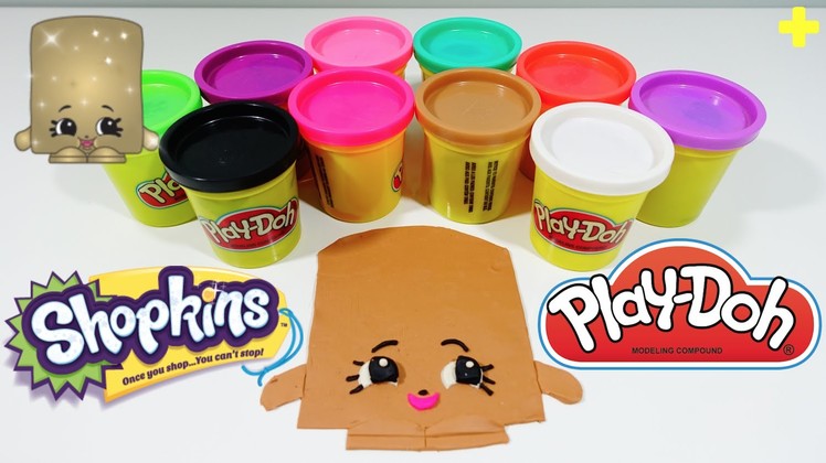 GIANT Play-Doh SHOPKINS MARSHA MELLOW Surprise Egg Decoration - DIY Play-Doh Challenge!