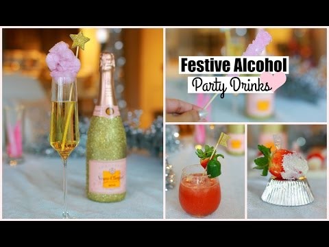 DIY Party Cocktails - Alcohol Cocktail Beverages Recipe MissLizHeart