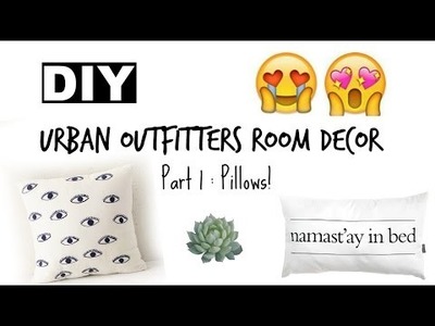 DIY Urban Outfitters Pillows! ||Ysabella Romasanta||