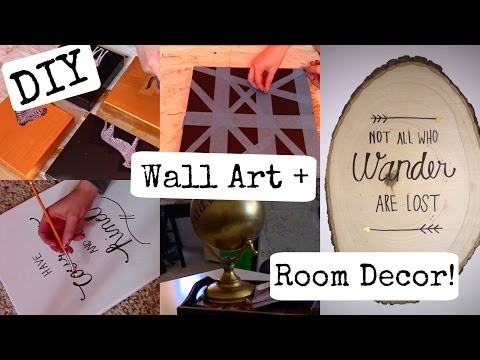 DIY Wall Art + Room Decor!