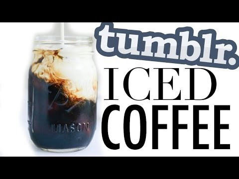 How To Make Iced Coffee | DIY Tumblr Iced Coffee