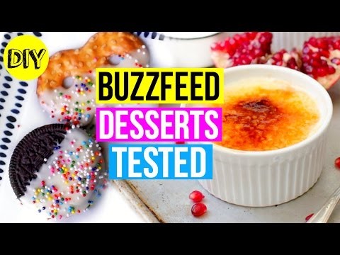 BuzzFeed Desserts Tested! DIY Valentine's Day Treats 2016!