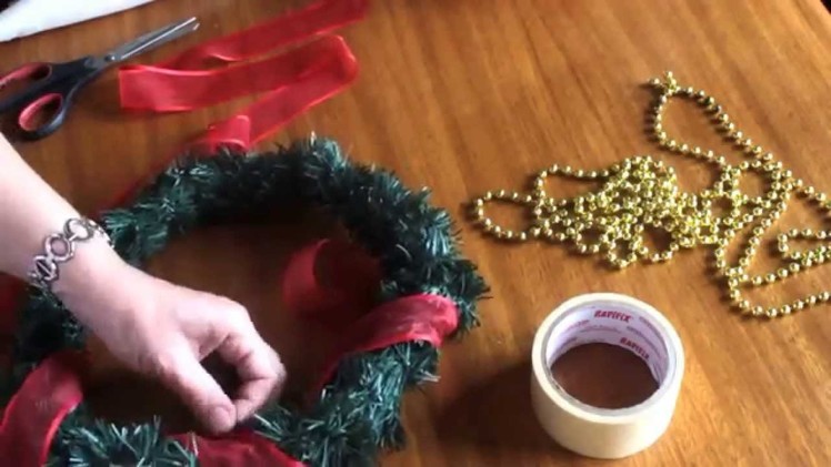 Cómo armar una corona de adviento -  DIY - How to make an Advent wreath