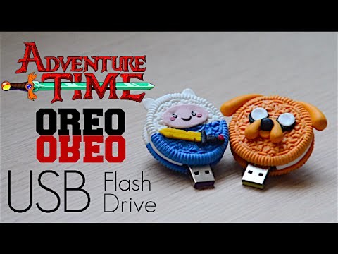 DIY Adventure Time Oreo USB Flash Drive | PAUADELL