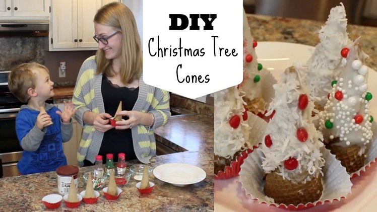 DIY Christmas Tree Cones! | Cooking with Carson