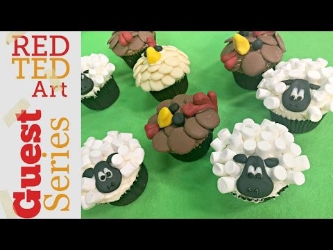 DIY Cupcakes Sheep & Chooks with Katie Pix