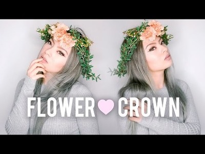 DIY Fresh Flower Crown | Spring Coachella. Festival Trend 2016