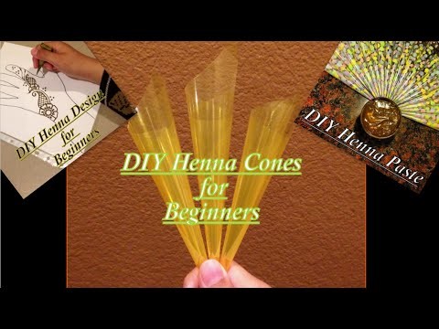 DIY Henna Cones || Henna for Beginners