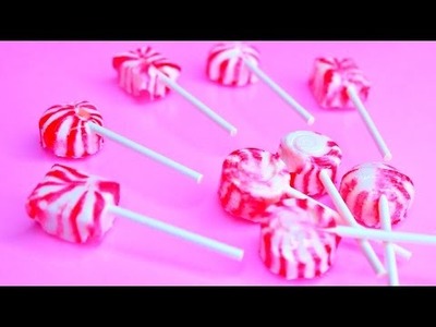 DIY Peppermint LOLLIPOP Candy EASY!