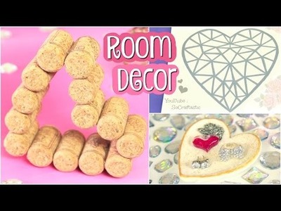 DIY Room Decor. Heart Decorations for Valentine's Day. Sharpie Art, Clay Dish, & More!