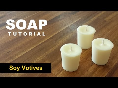 DIY Soy Votives, How to make soy votives!